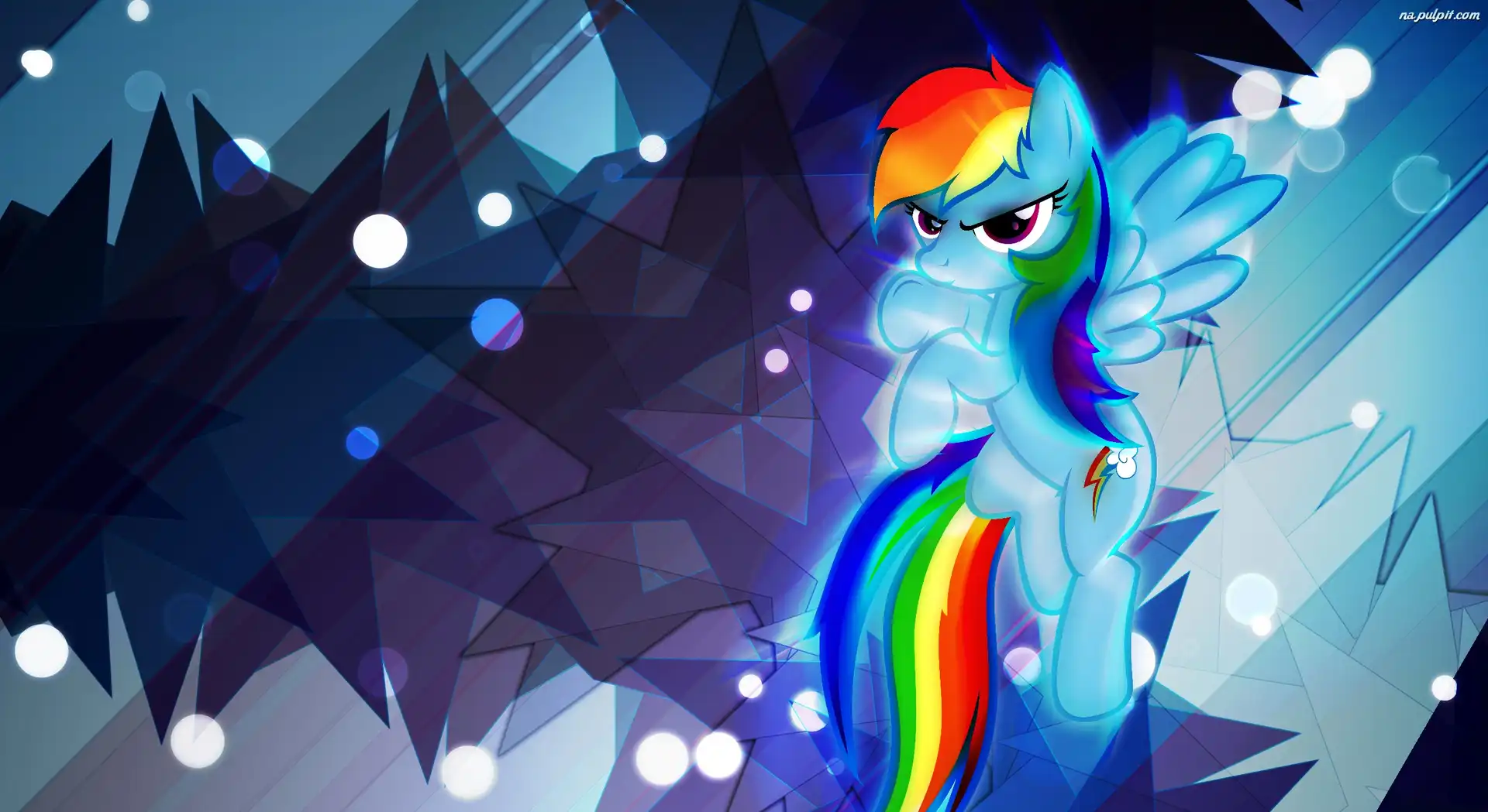 My Little Pony: Przyjaźń To Magia, Rainbow Dash Na Pulpit